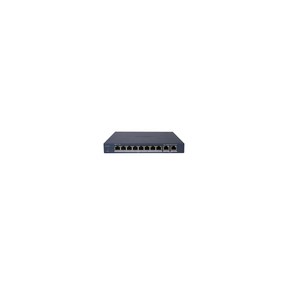 DS-3E1510P-EI/M 8 Port Gigabit Smart POE Switch - PoE Power Budget 60W