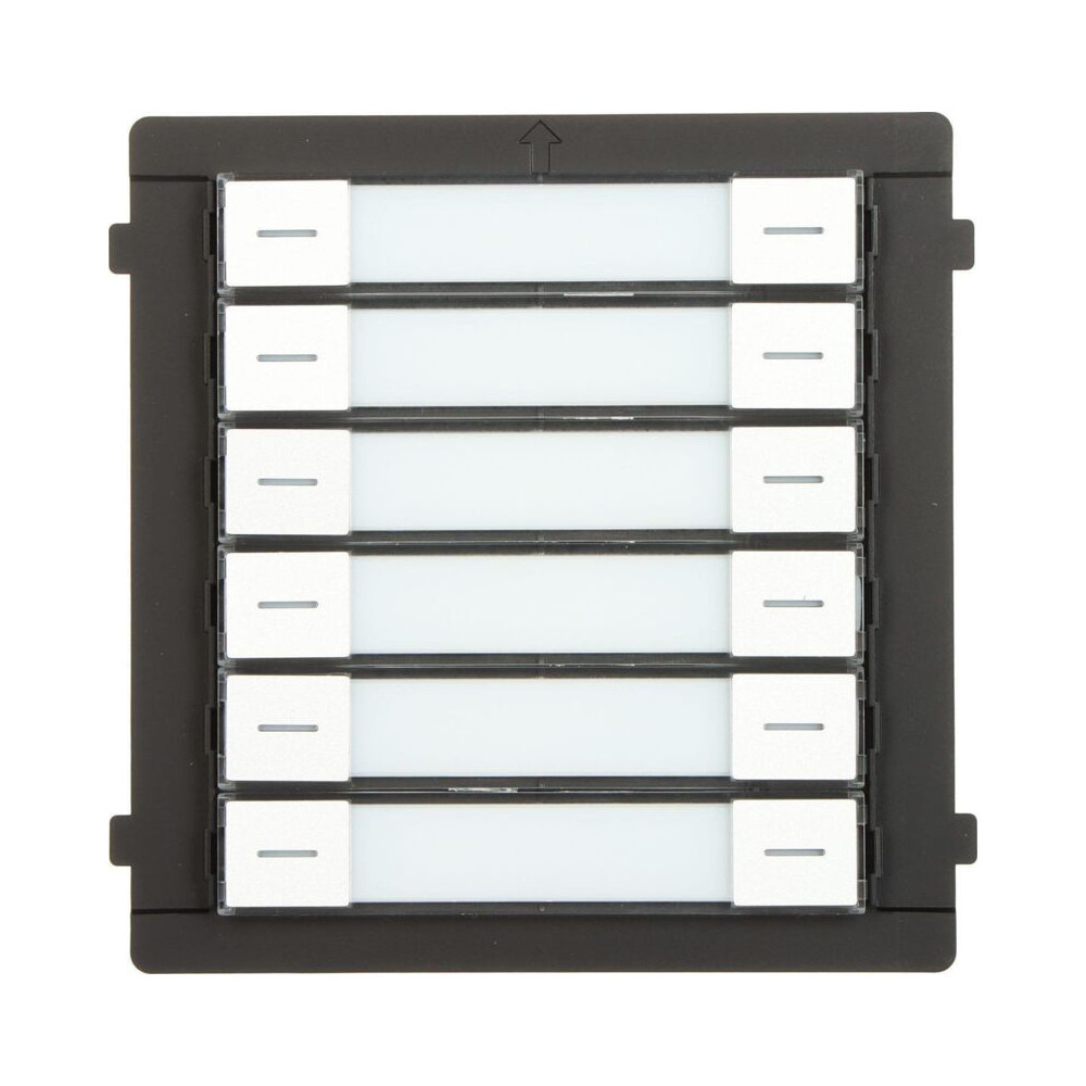 Hikvision Ds-kd-k12 Clavier Interphone Argenté Étanche Ip65