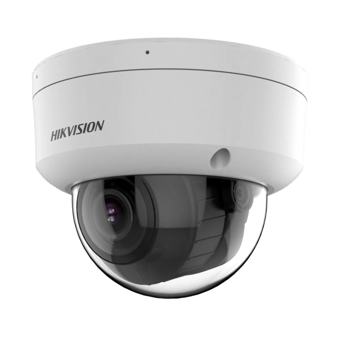 Caméra de Sécurité IP Hikvision PRO Dôme PoE 8MP 2.8~12mm Lumière Hybride Extérieure IP67 IK10 - DS-2CD2783G2-LIZS2U