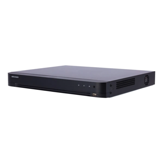 Enregistreur DVR Hikvision Pro AcuSense 16 Canaux 1U H.265 Noir - iDS-7216HUHI-M2/X/4A+ALM16/4