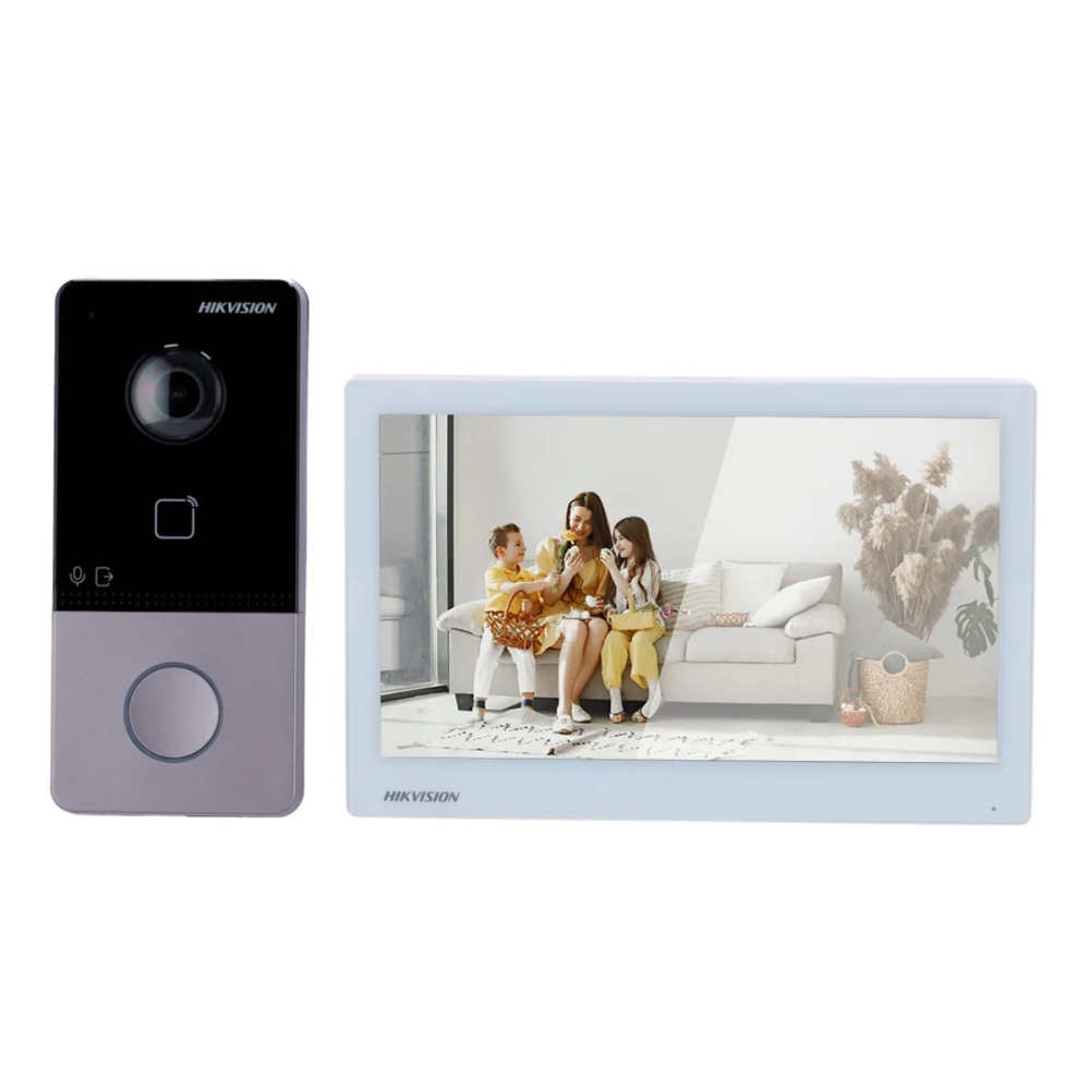 Visiophone IP Hikvision 2MP WiFi IP65 - DS-KIS607-S