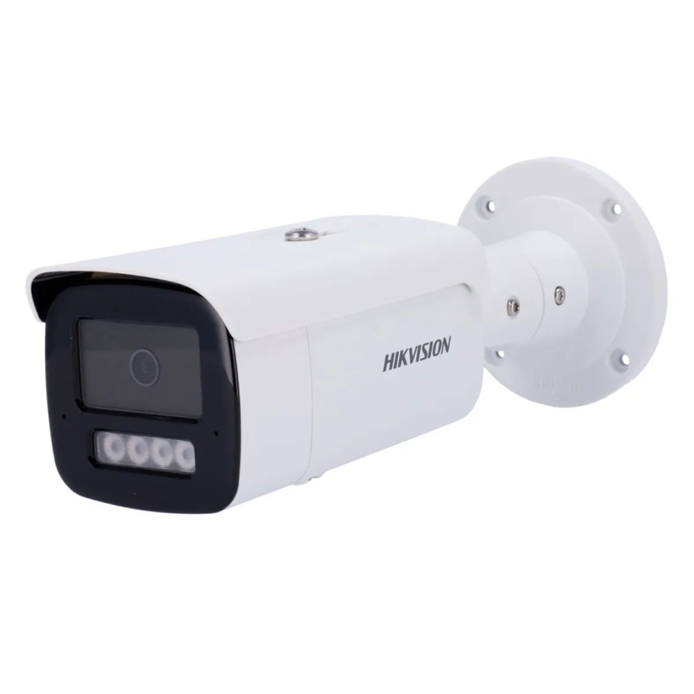 Caméra de Sécurité IP Hikvision Pro Bullet PoE 4MP 2.8mm Extérieur IP67 - DS-2CD2T43G2-4LI2U(2.8mm)