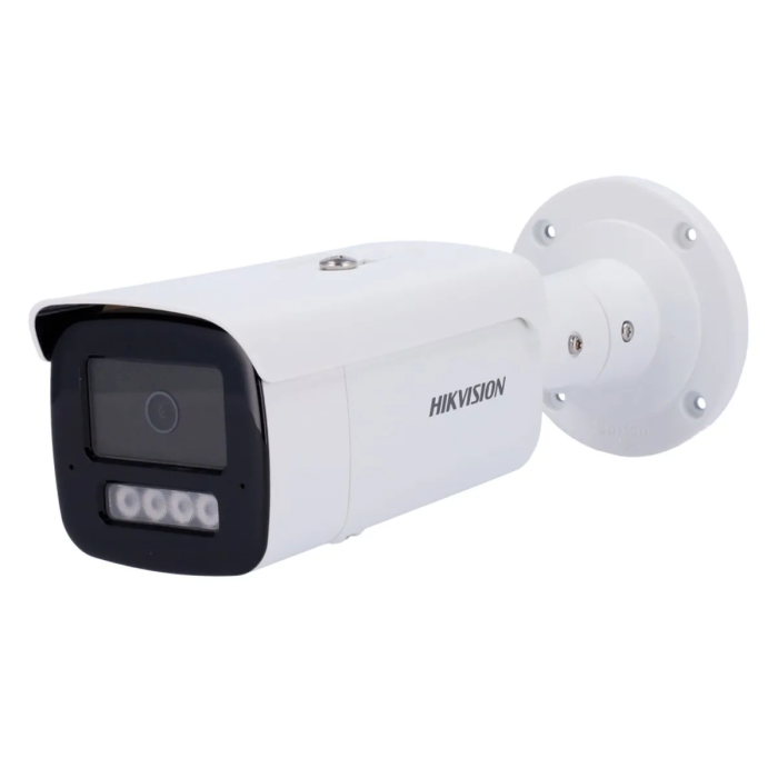 Caméra de Sécurité IP Hikvision Pro Bullet PoE 4MP 2.8mm Extérieur IP67 - DS-2CD2T43G2-4LI2U(2.8mm)