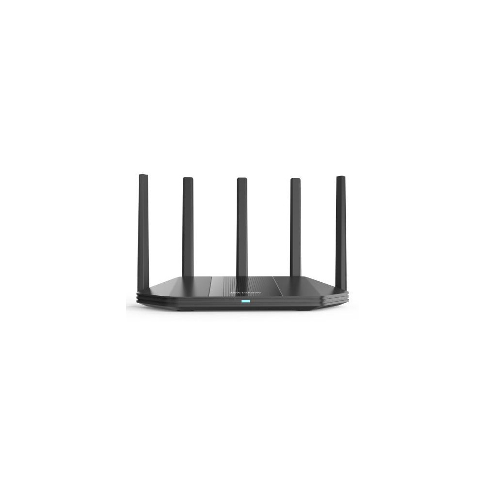 Hikvision DS-3WR18X routeur sans fil Gigabit Ethernet Bi-bande (2,4 GHz / 5 GHz) Noir - Neuf