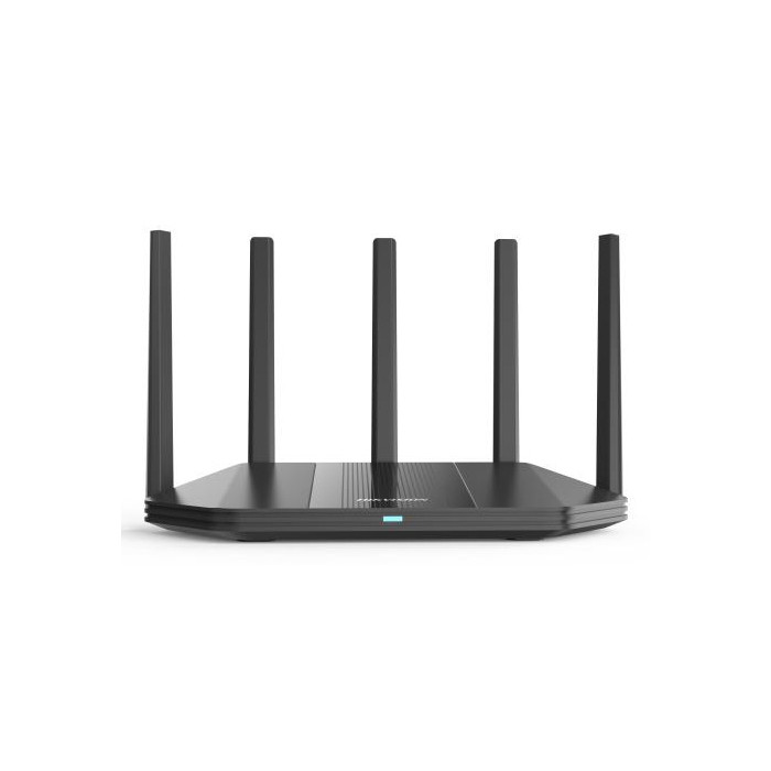 Hikvision DS-3WR18X routeur sans fil Gigabit Ethernet Bi-bande (2,4 GHz / 5 GHz) Noir - Neuf