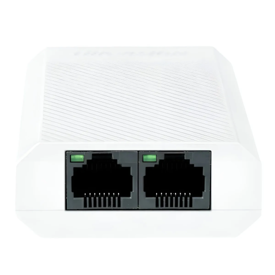 Adaptateur PoE Hikvision 30 W 0,6 Gbit Blanc - DS-3E0103DP-E/R
