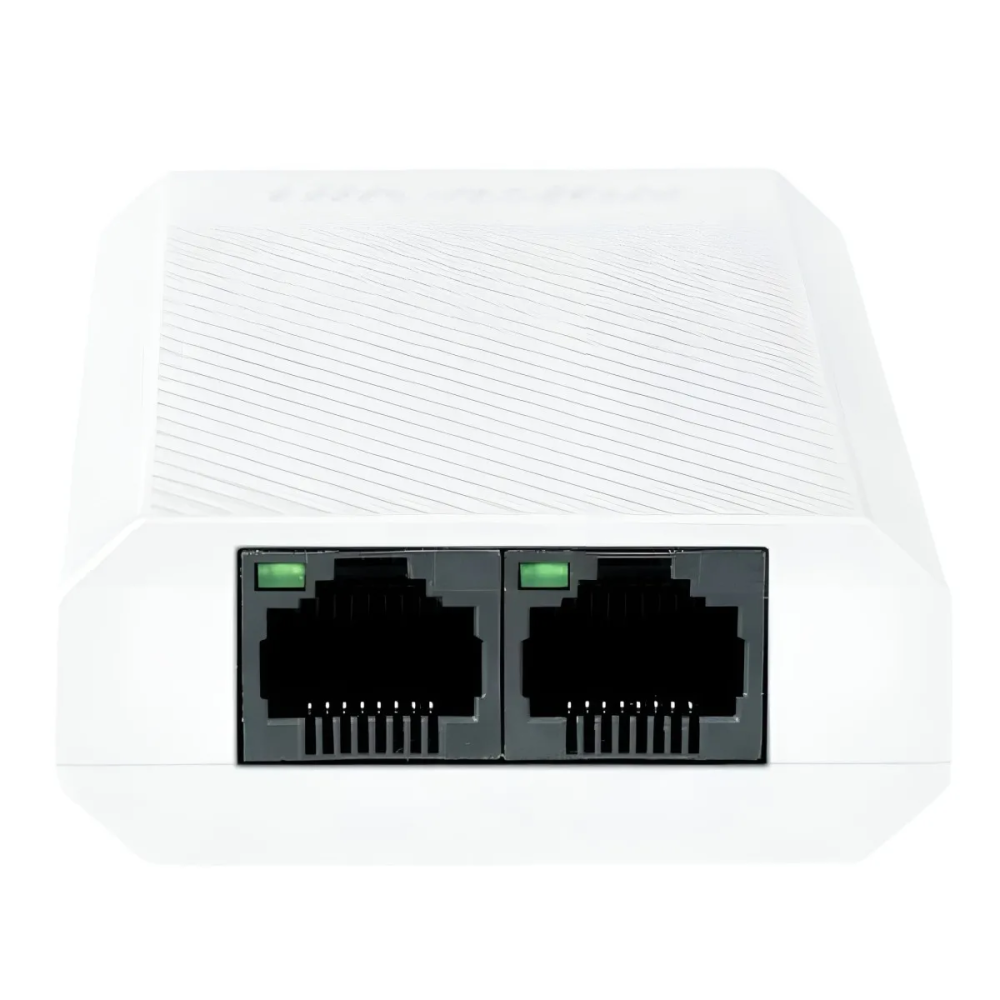 Adaptateur PoE Hikvision 30 W 0,6 Gbit Blanc - DS-3E0103DP-E/R