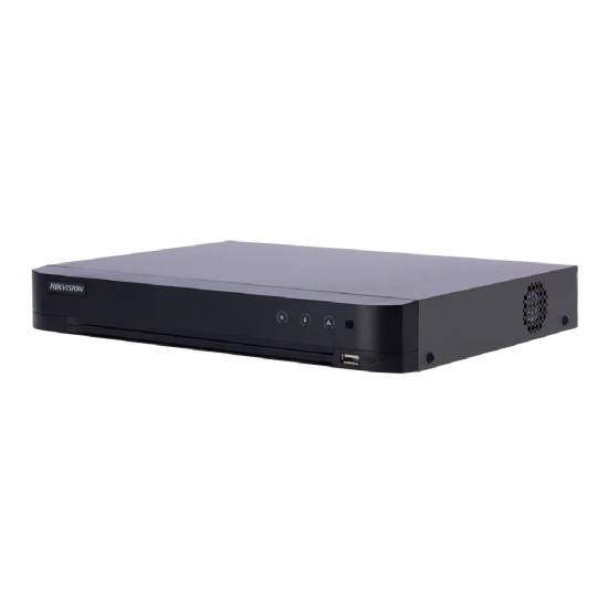 Enregistreur DVR Hikvision AcuSense 8 Canaux 1080p 1U Noir - iDS-7208HQHI-M2/XT