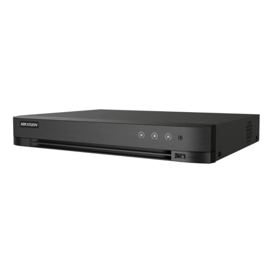 Enregistreur DVR Hikvision 5-en-1 Série PRO 4 Canaux 3K Noir - iDS-7204HQHI-M1/XT/4A+4/1ALM