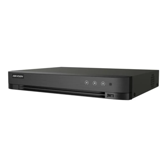 Enregistreur DVR Hikvision 5-en-1 PRO 4 Canaux 3K AcuSense Noir - iDS-7204HQHI-M1/XT