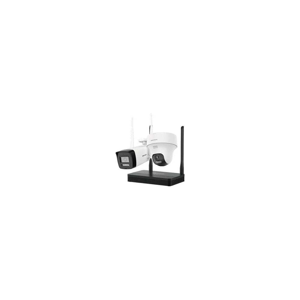 NKS424W02H Kit IP Wi-Fi 4MP H.265 01x Caméra Canon + 01x Caméra Tour Kit WiFi NVS - 512 Go Micro SD