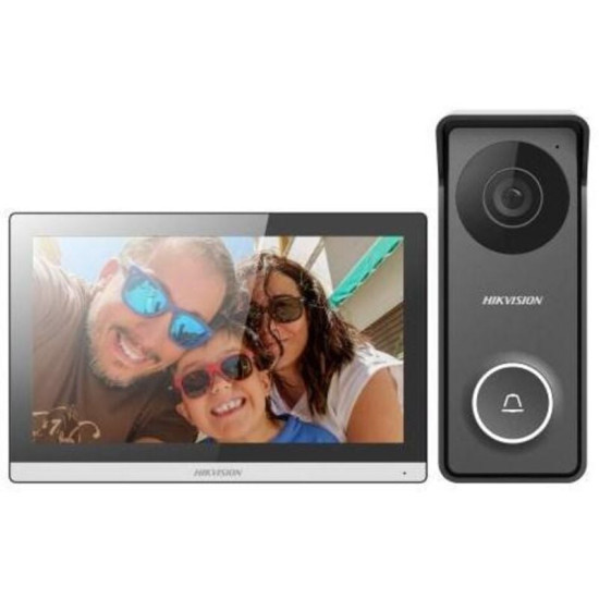 Hikvision DS-KIS313-P Vidéo-doorphone Métallique 7 pouces