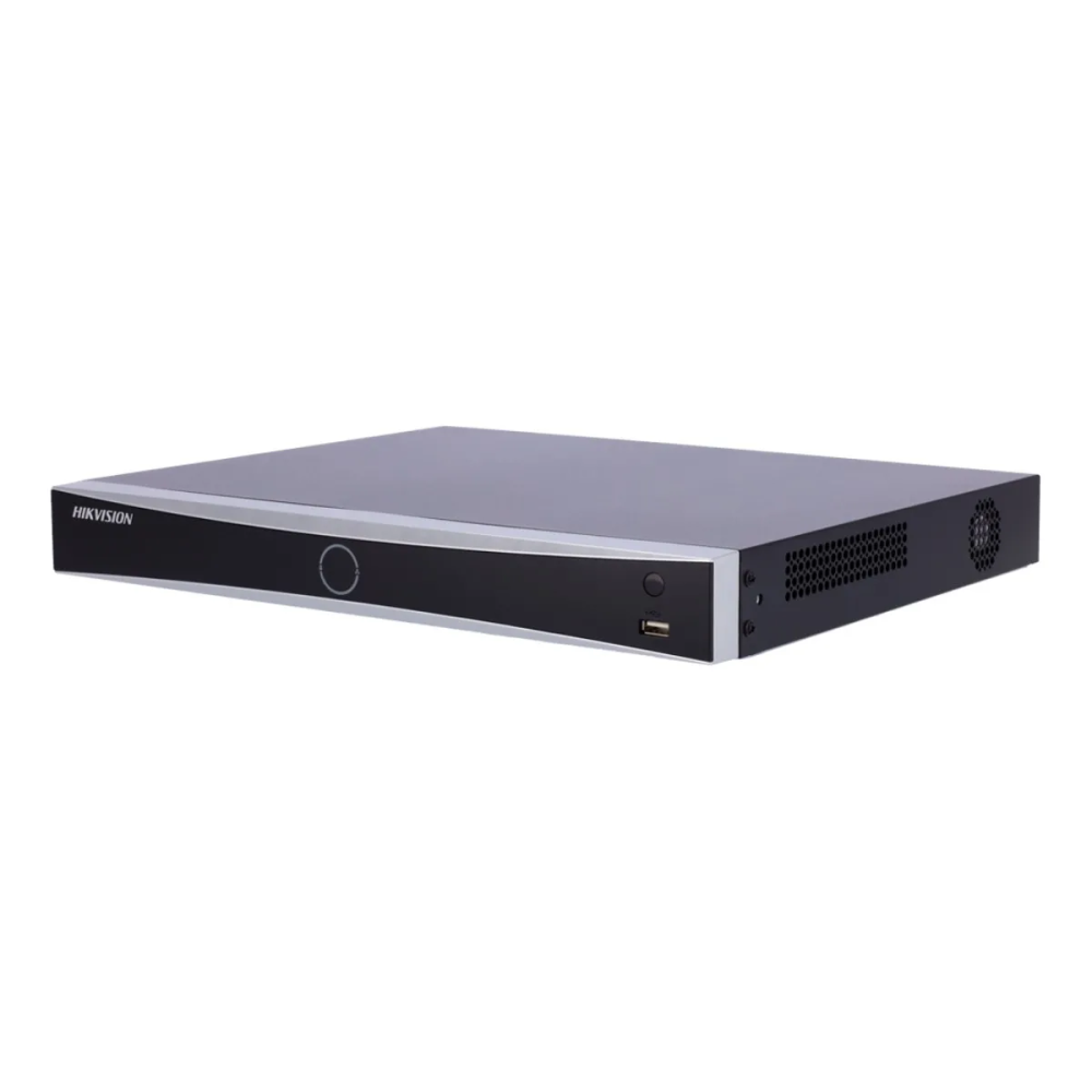 Enregistreur NVR Hikvision Pro AcuSense 32 Canaux 4K 1U PoE Noir - DS-7632NXI-K2(D)