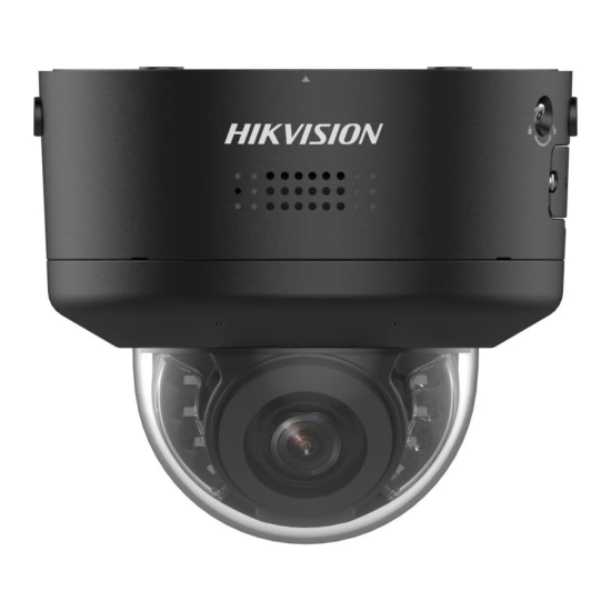 Caméra de Sécurité IP Hikvision Pro Dôme ColorVu PoE 8MP 2.8~12mm Extérieur IP66 - DS-2CD2787G2H-LIPTRZS2U/SL(2812)BLK
