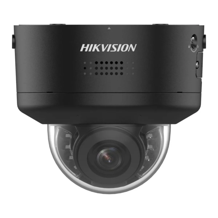 Caméra de Sécurité IP Hikvision Pro Dôme ColorVu PoE 8MP 2.8~12mm Extérieur IP66 - DS-2CD2787G2H-LIPTRZS2U/SL(2812)BLK