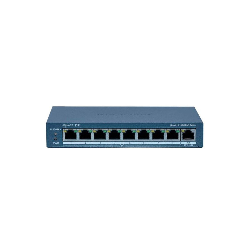 Switch Hikvision 9 Ports 10/100/1000 Mbps PoE - DS-3E1309P-EI(B)
