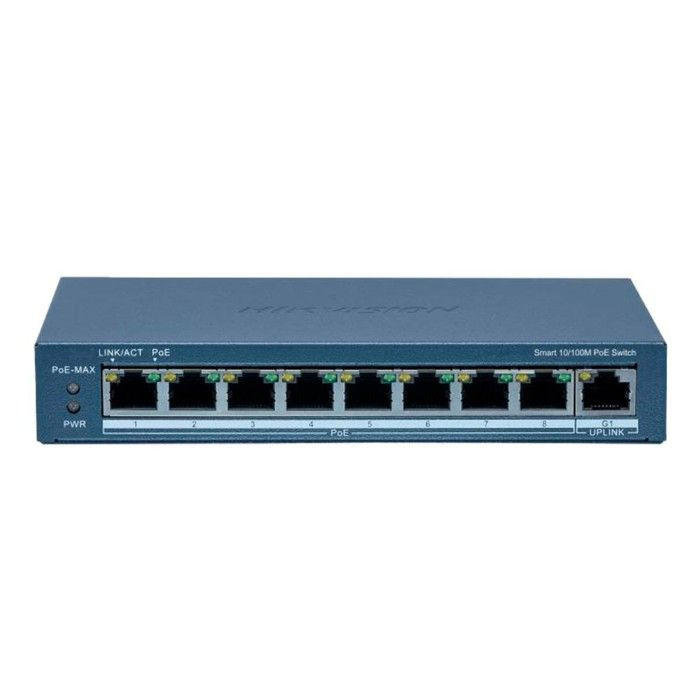 Switch Hikvision 9 Ports 10/100/1000 Mbps PoE - DS-3E1309P-EI(B)