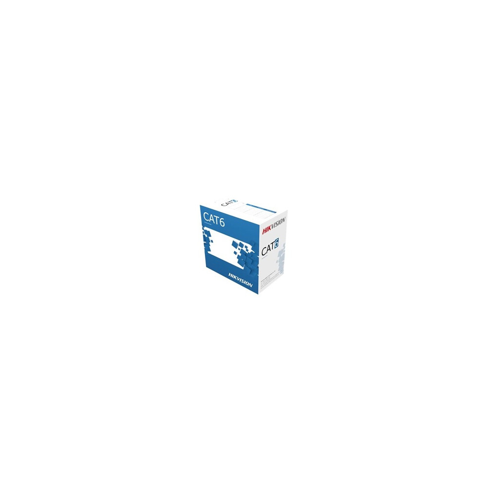 - Câble en vrac - 305 m - 5.8 mm - UTP - CAT 6 - solide - blanc, RAL 9003
