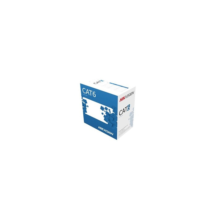 - Câble en vrac - 305 m - 5.8 mm - UTP - CAT 6 - solide - blanc, RAL 9003