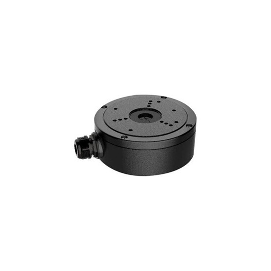 DS-1280ZJ-S - Boîtier de raccordement pour caméra - usage interne, extérieur - noir - pour Pro Series (All) DS-2CD2T66; Pro Seri