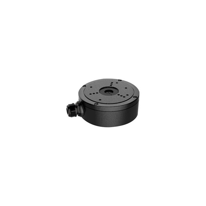 DS-1280ZJ-S - Boîtier de raccordement pour caméra - usage interne, extérieur - noir - pour Pro Series (All) DS-2CD2T66; Pro Seri