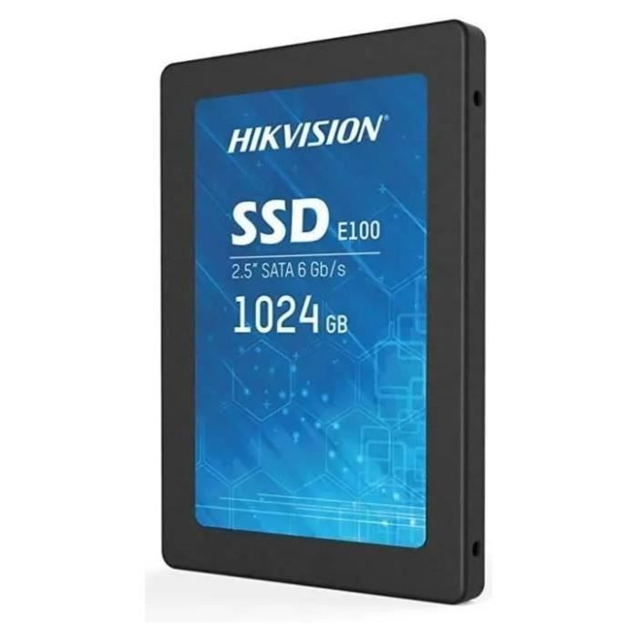 HIKVISION - E100 - Disque SSD Interne - 1024 Go - 25 (SSD25HIKE1001T)