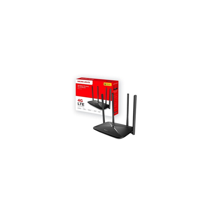 MB115 Router WiFi 4G LTE con SIM, 4 Antenne, 300Mbps, 32 Dispositivi