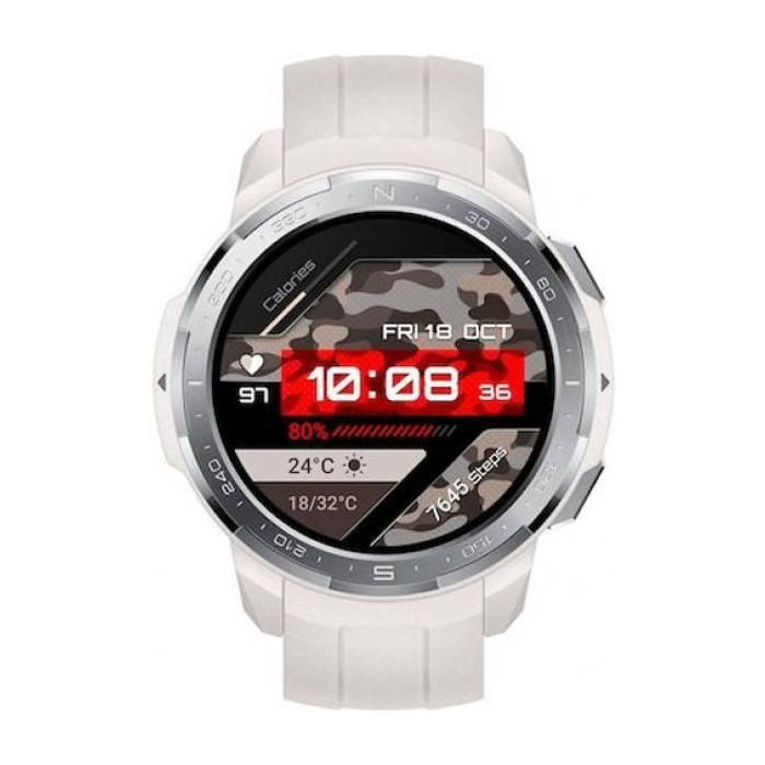 Montre intelligente - HUAWEI - Honor Watch GS Pro - Blanc - Sportif - Garantie 2 ans
