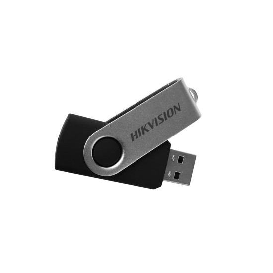 Hikvision HS-USB-M200S(STD)/32G lecteur USB flash 32 Go USB Type-A 2.0 Noir, Acier inoxydable - Neuf