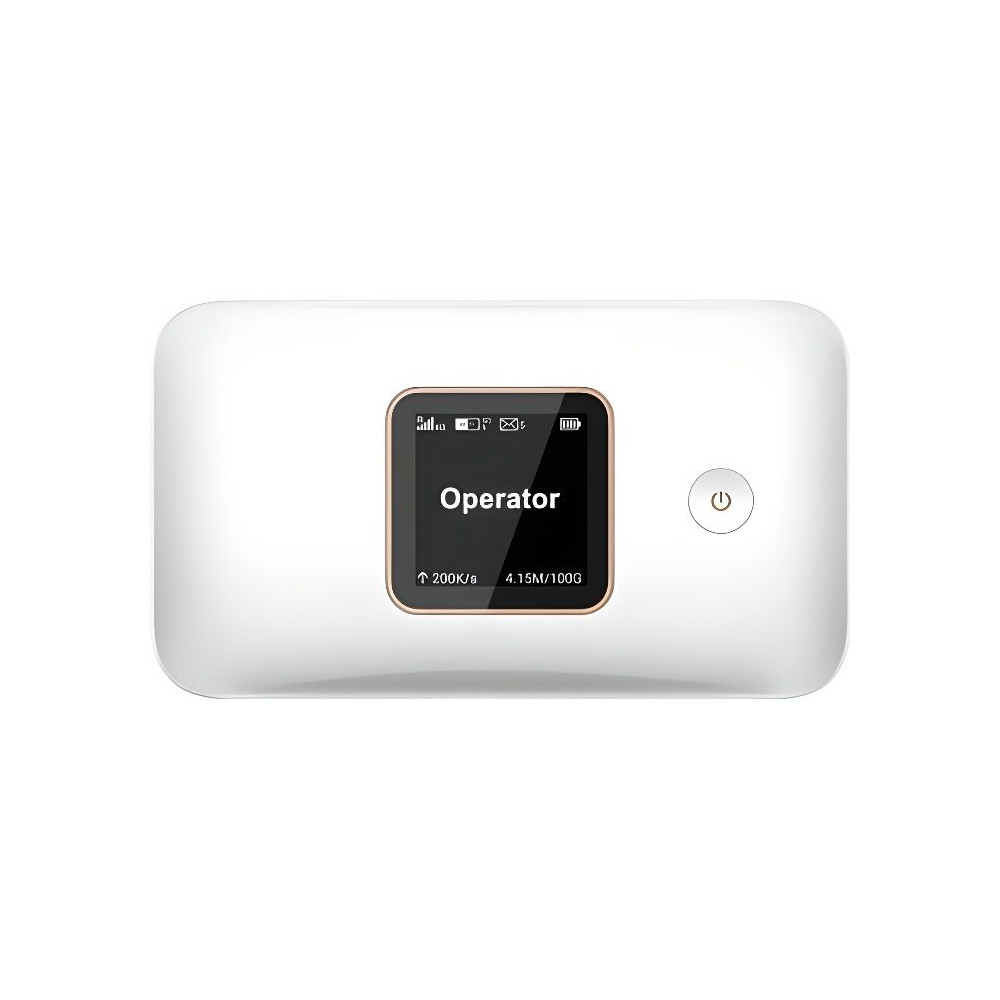 Routeur sans fil - Huawei - E5785-330 - Blanc - Galet 4G catégorie 7 - WiFi 25Ghz et 5Ghz - Batterie 3.000 mAH