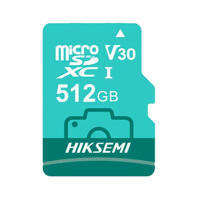 Carte Mémoire MicroSD XC Hikvision 512GB C10