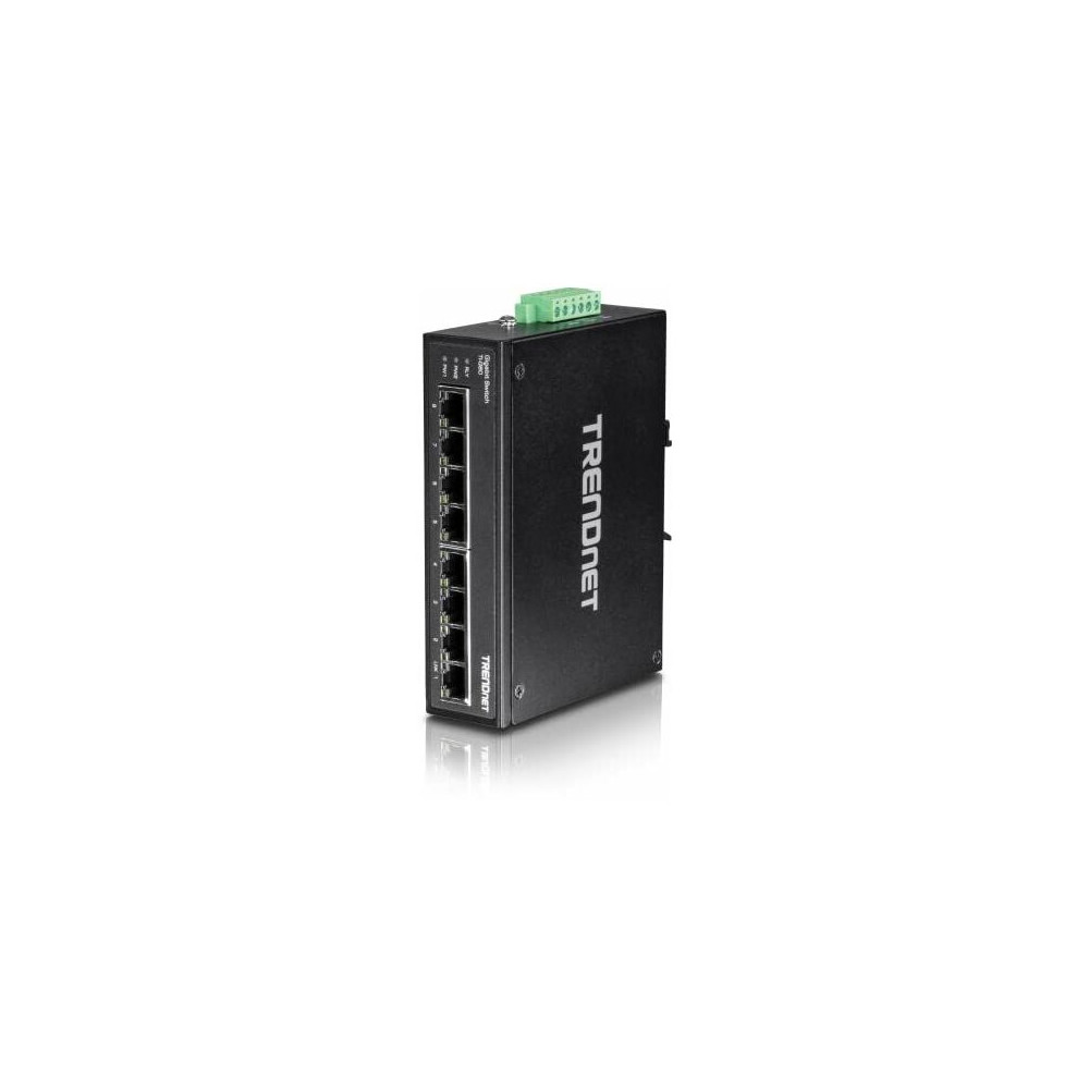 TRENDnet TI-G80 commutateur réseau Non-géré L2 Gigabit Ethernet (10/100/1000) Noir