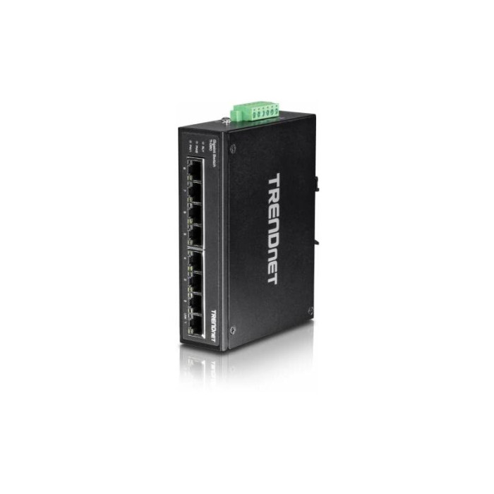 TRENDnet TI-G80 commutateur réseau Non-géré L2 Gigabit Ethernet (10/100/1000) Noir