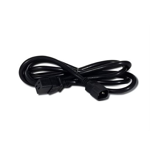 APC - Câble d'alimentation - IEC 60320 C19 pour IEC 60320 C14 - 2 m - noir - pour P/N: SCL500RMI1U, SCL500RMI1UC, SCL500RMI1UNC,