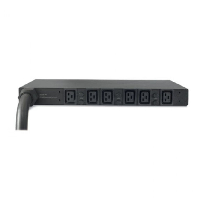 APC Basic Rack PDU AP7526 unité de distribution d'énergie 6 sortie(s) CA 1U Noir