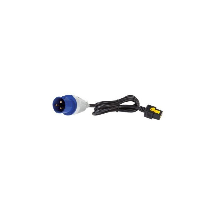 APC - Câble d'alimentation - IEC 60309 16A (M) pour IEC 60320 C19 - 16 A - 3 m - verrouillé - noir - pour P/N: SMT2200I-AR, SMT2