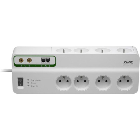 APC - PMF83VT-FR protection surtension Blanc 8 sortie(s) ca 230 v 3 m