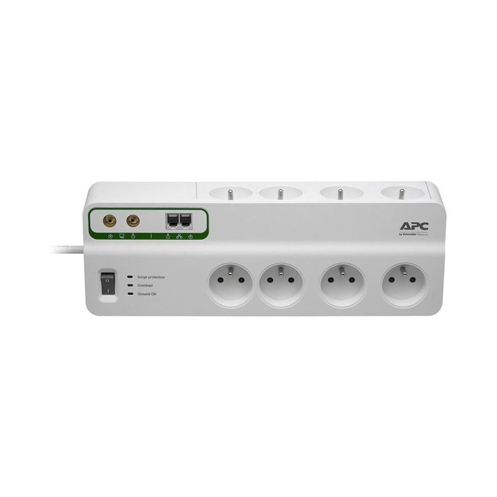 APC - PMF83VT-FR protection surtension Blanc 8 sortie(s) ca 230 v 3 m