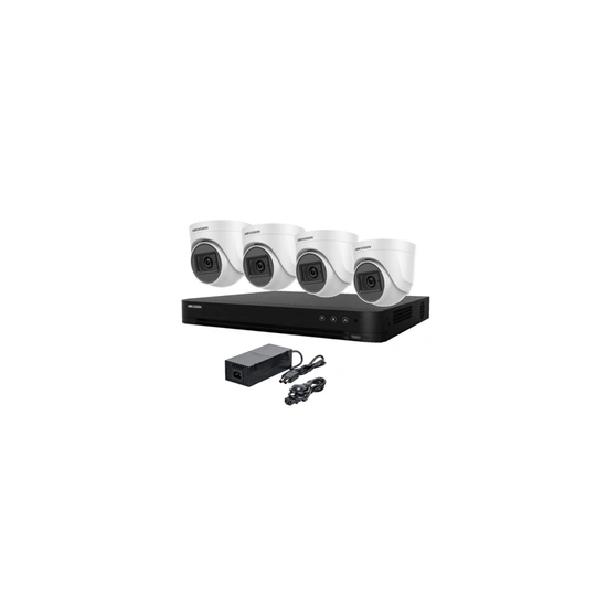 Ensemble de caméras de surveillance, 5 MP, 4K, UHD, DVR, 4 canaux, HD, pour utilisation extérieure, sécurité domestique - Disque