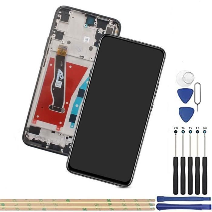 Écran LCD - Huawei - Y9 Prime 2019/P Smart Z - 6.59 - Noir - Avec châssis + kit outils