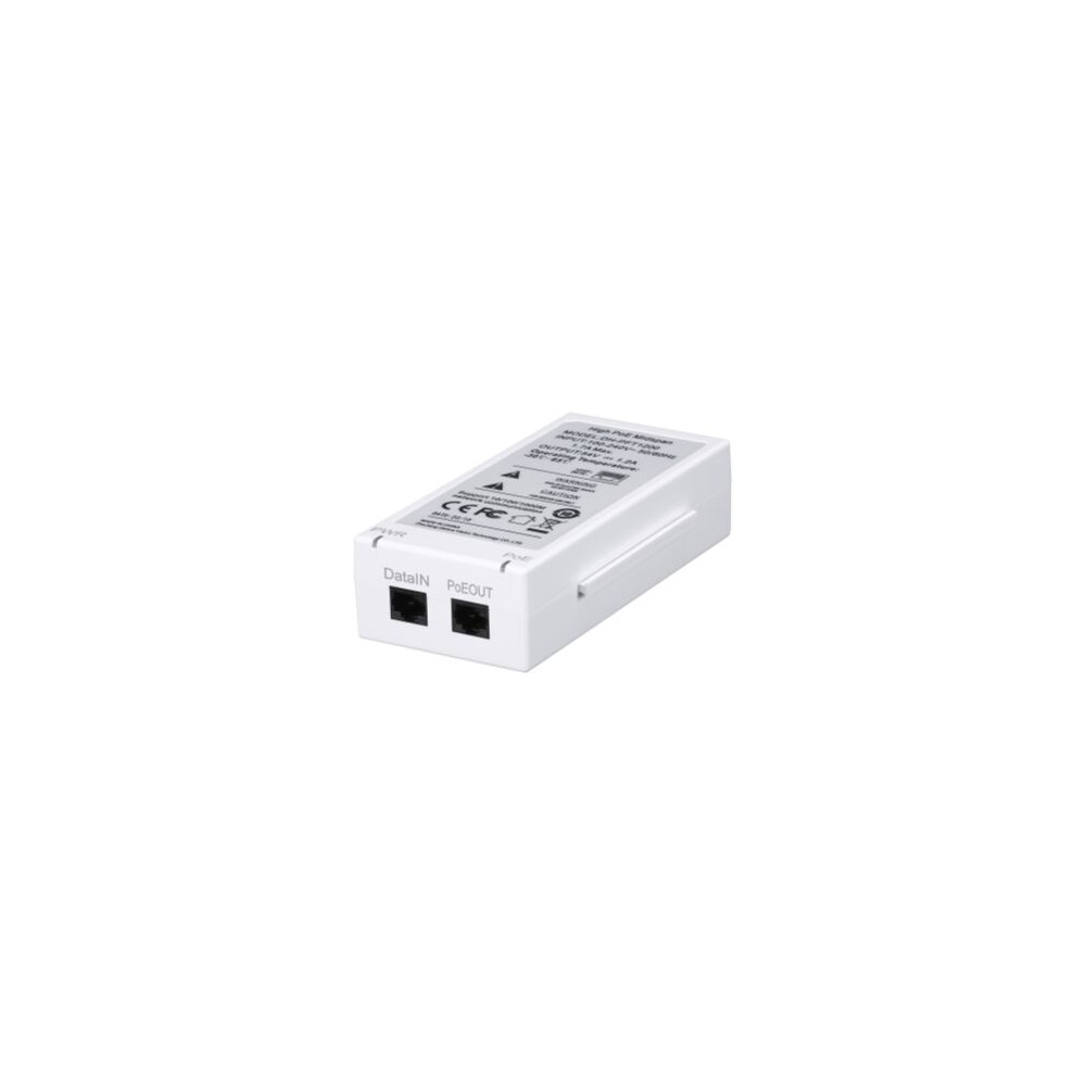 Dh-pft1200 - Highpoe Injector 1 Port 802.3at 60w Max 10-100-1000mbit - Dahua