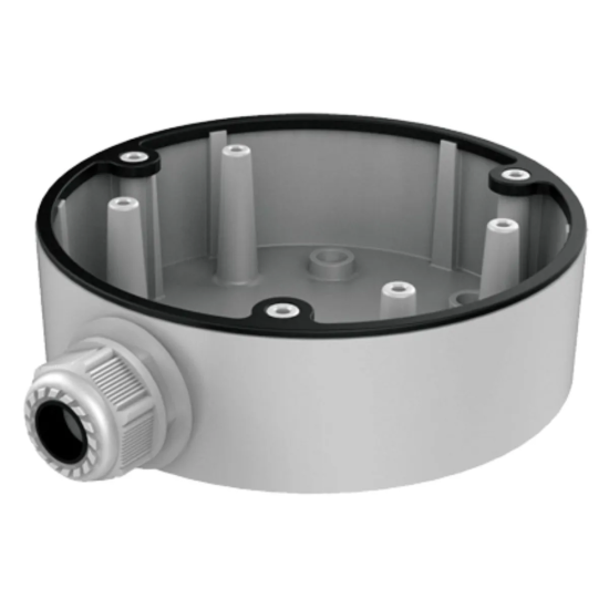 Boîte de dérivation pour caméras Dôme Hikvision DS-1280ZJ-DM21 Blanche