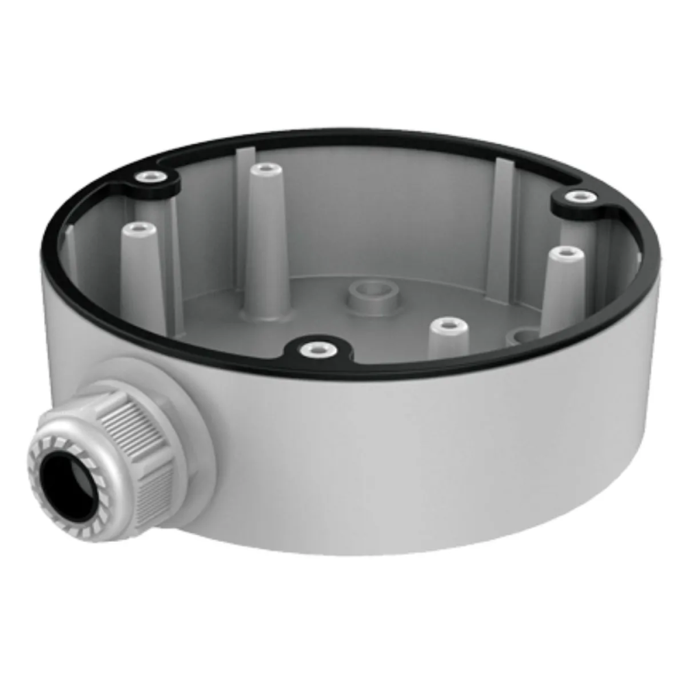 Boîte de dérivation pour caméras Dôme Hikvision DS-1280ZJ-DM21 Blanche