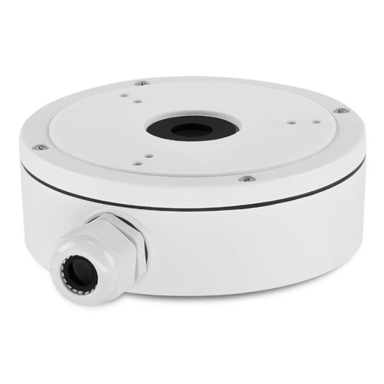 Boîte de Jonction Hikvision Dôme DS-1280ZJ-M Blanche