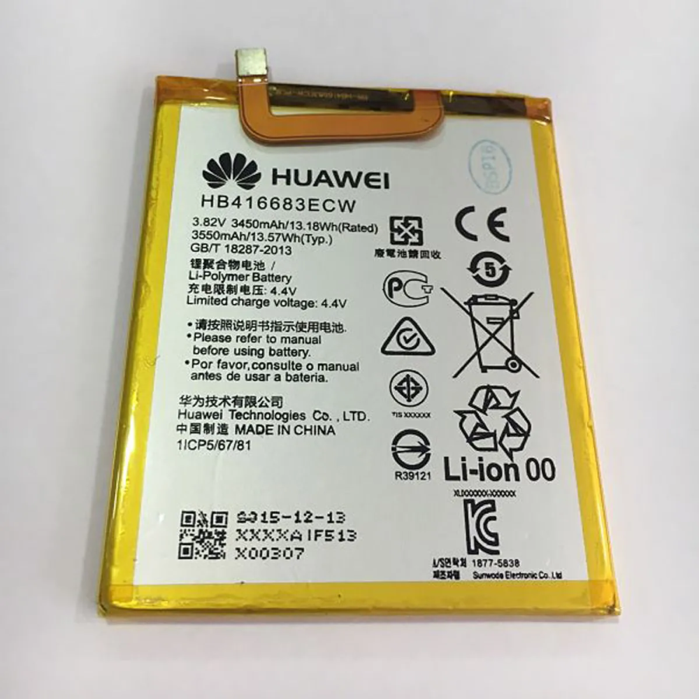 Batterie Huawei HB416683ECW - Nexus 6P