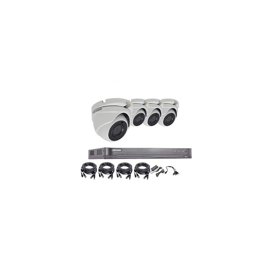 Ensemble de caméras de surveillance, sécurité domestique, 5 MP, 4K, UHD, DVR, pour usage intérieur/extérieur, - Disque dur 1 To