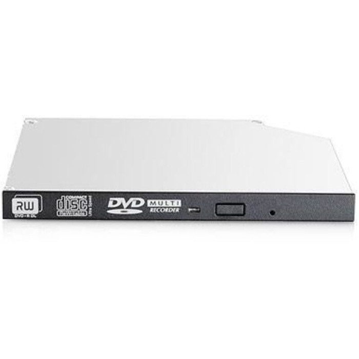 HPE 9.5mm SATA DVD-RW JackBlack Gen9 Optical Drive lecteur de disques optiques Interne DVD Super Multi DL Noir, Gris