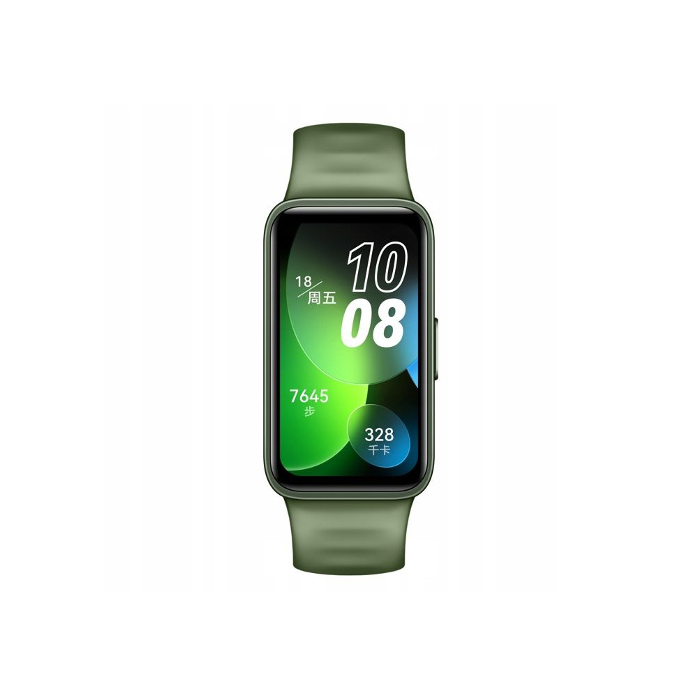 Bracelet Connecté - Huawei - Band 8 - Vert - Écran AMOLED - Autonomie 14 Jours