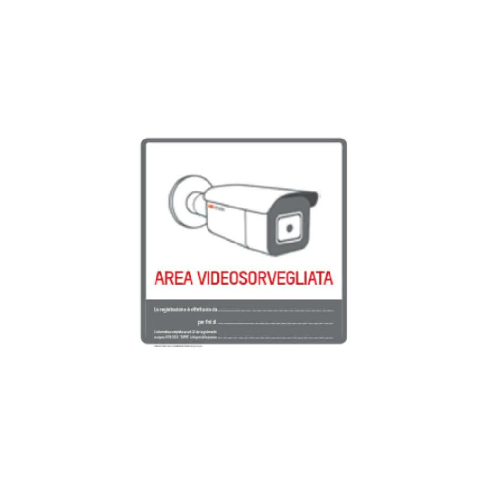 Privacy Video Surveillance Area Sign - 150104813 - Hikvision