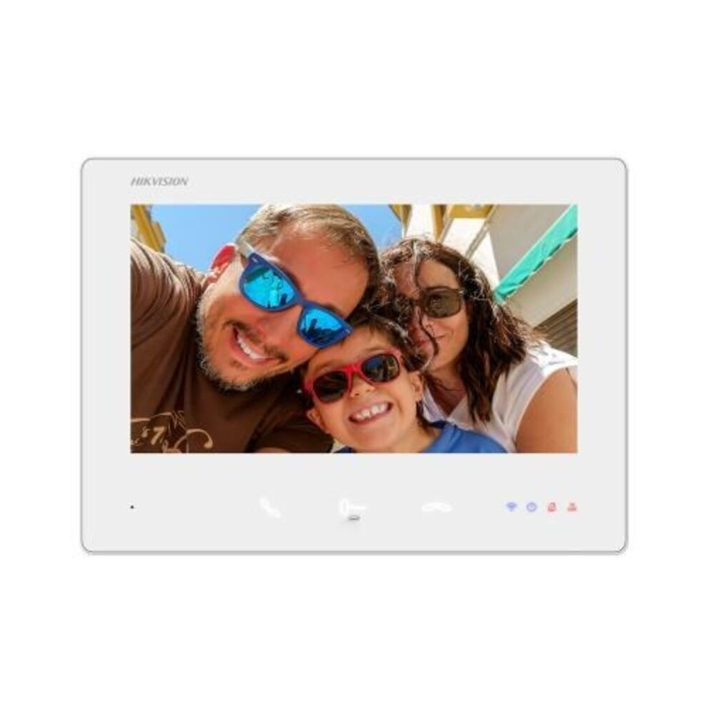 Visiophone Hd Hikvision 4w 1024x600p Blanc Ds-kh7300ey-wte2/white - 305304860